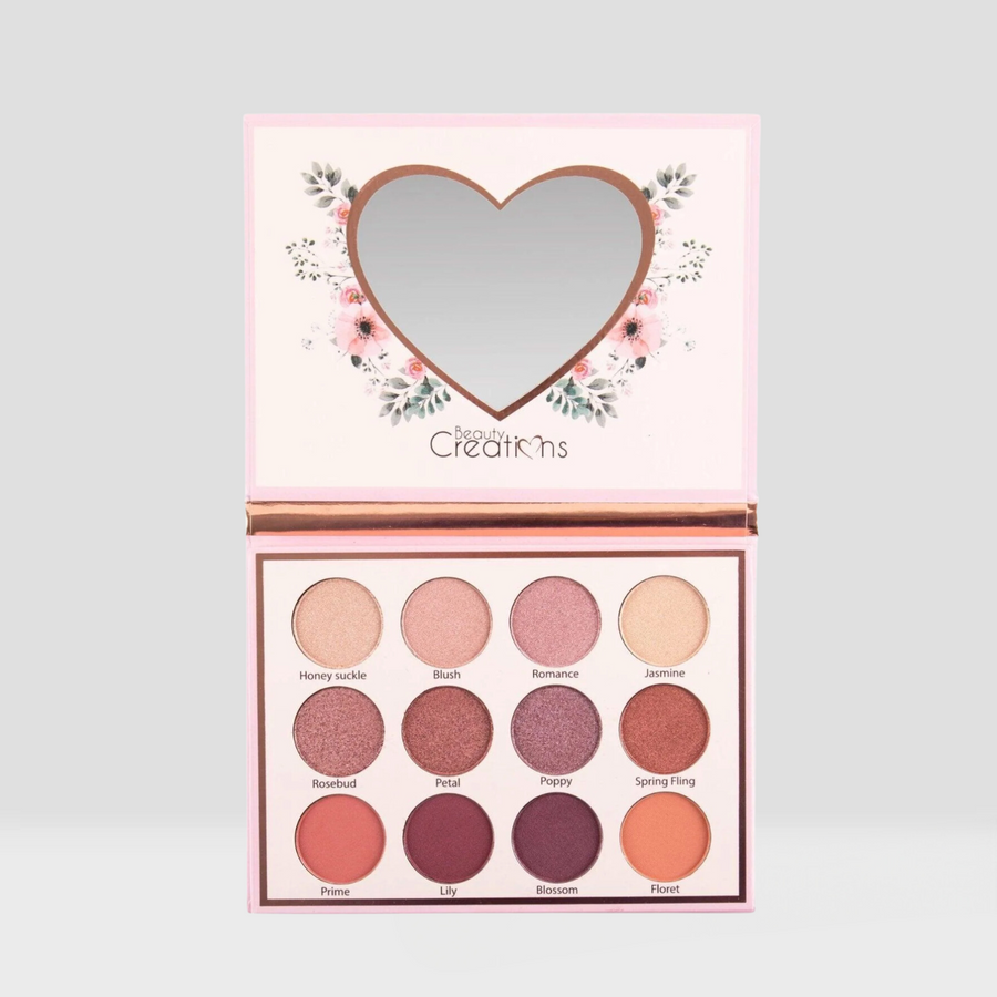 Floral Bloom - Paleta De Sombras - Eye Bloom - Beauty Creations