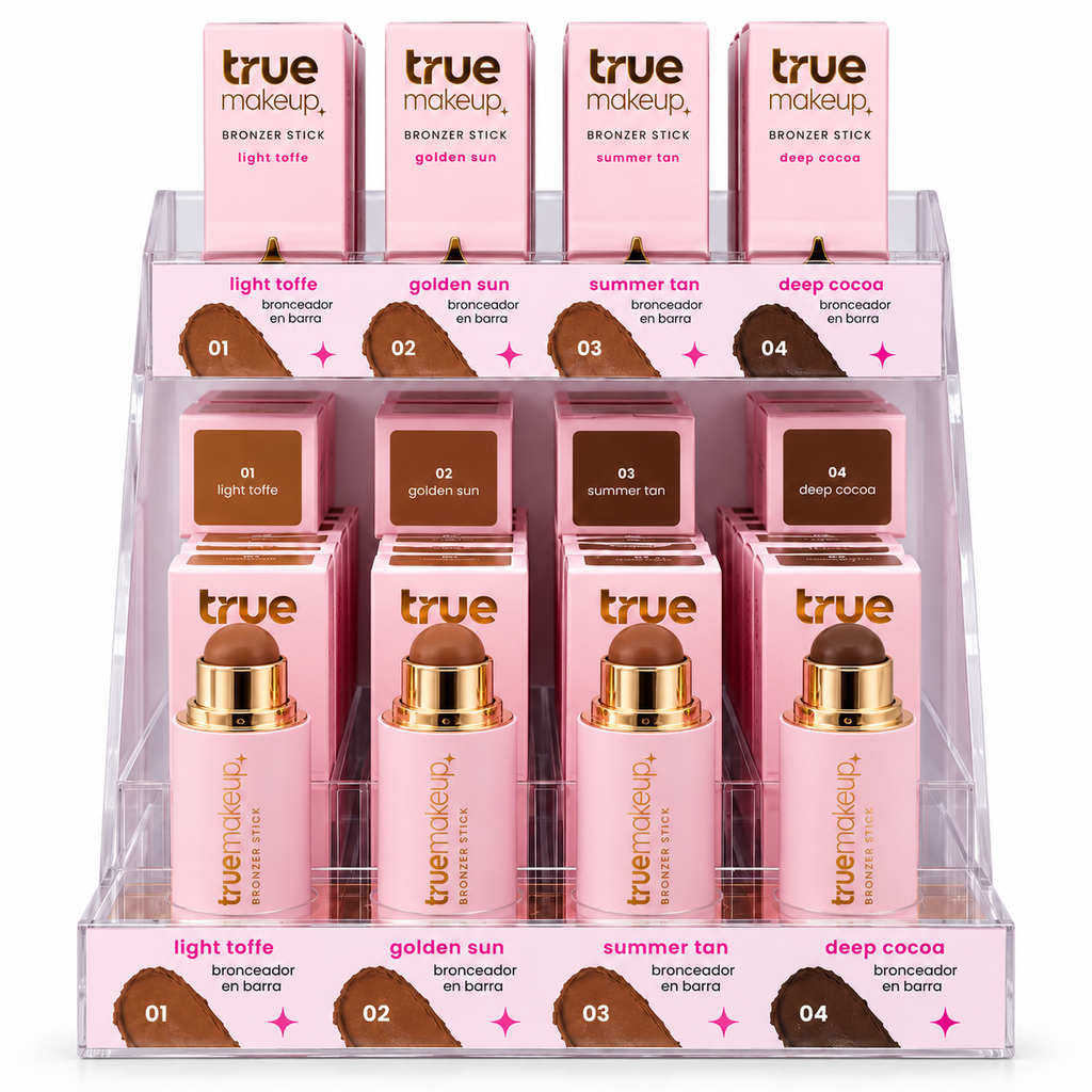 EXHIBIDOR BRONZER STICK | TRUE MAKEUP