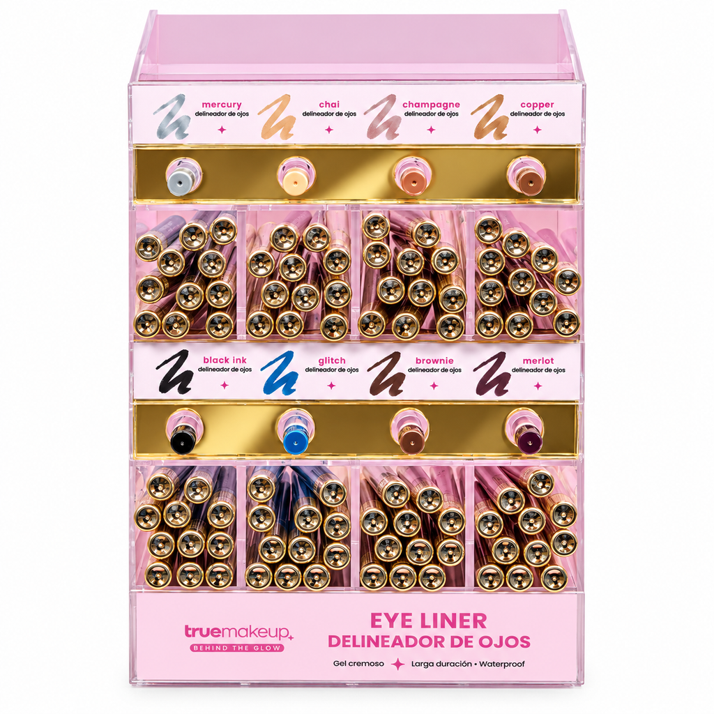 EXHIBIDOR DELINEADOR DE OJOS RETRACTIL | TRUE MAKEUP
