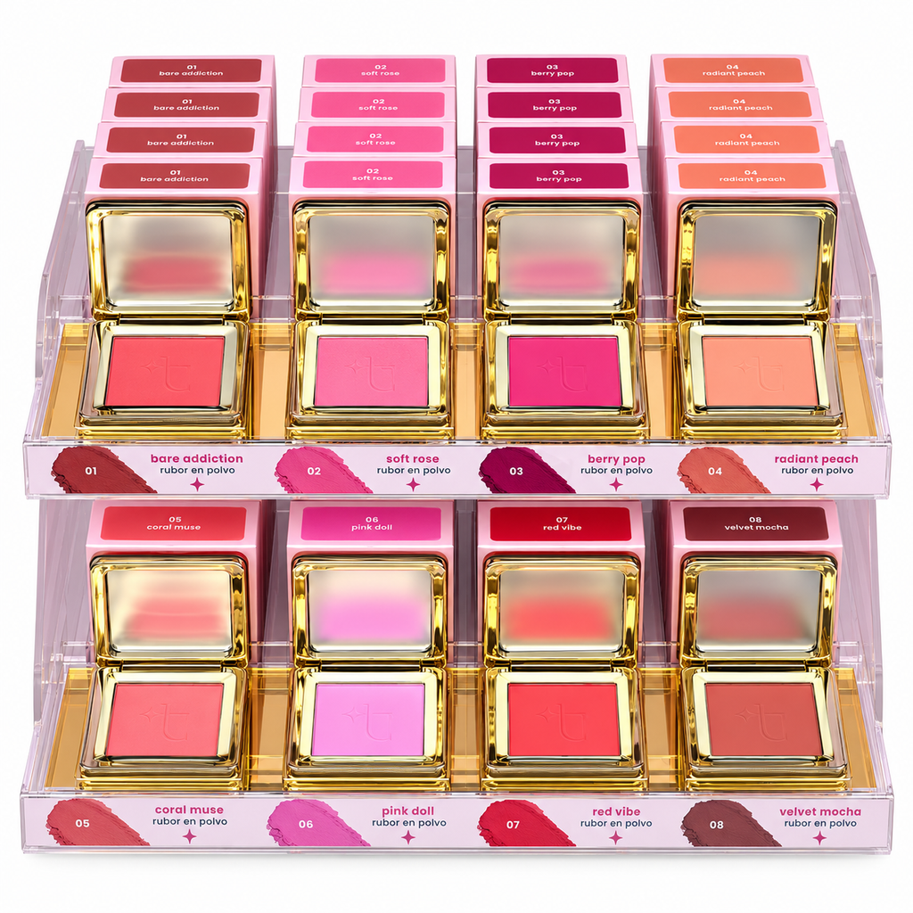 EXHIBIDOR RUBOR EN POLVO COMPACTO | TRUE MAKEUP