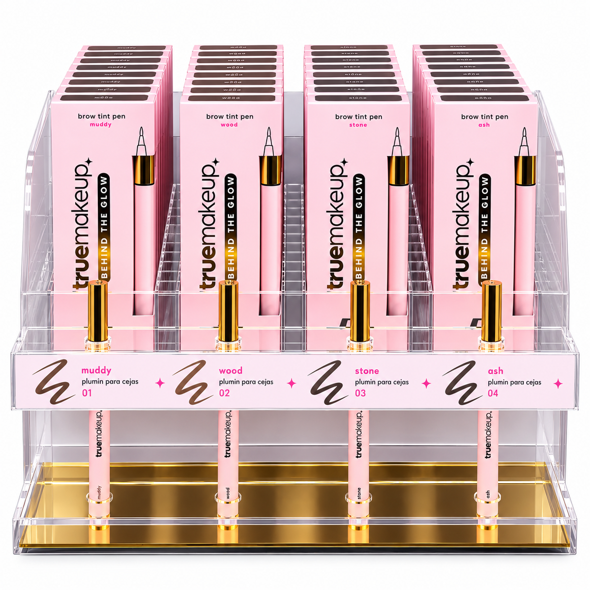 EXHIBIDOR PLUMIN PARA CEJAS | TRUE MAKEUP