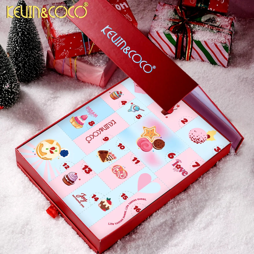 Calendario de Adviento de Maquillaje Face-Merry Christmas | KEVIN & COCO