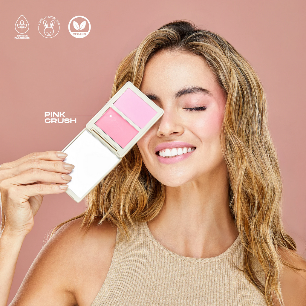 RUBOR EN DÚO ALLURE CREMA Y POLVO COMPACTO | ATENEA