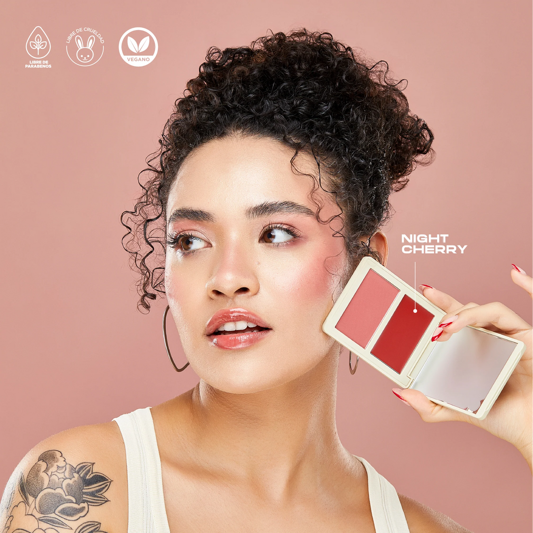 RUBOR EN DÚO ALLURE CREMA Y POLVO COMPACTO | ATENEA