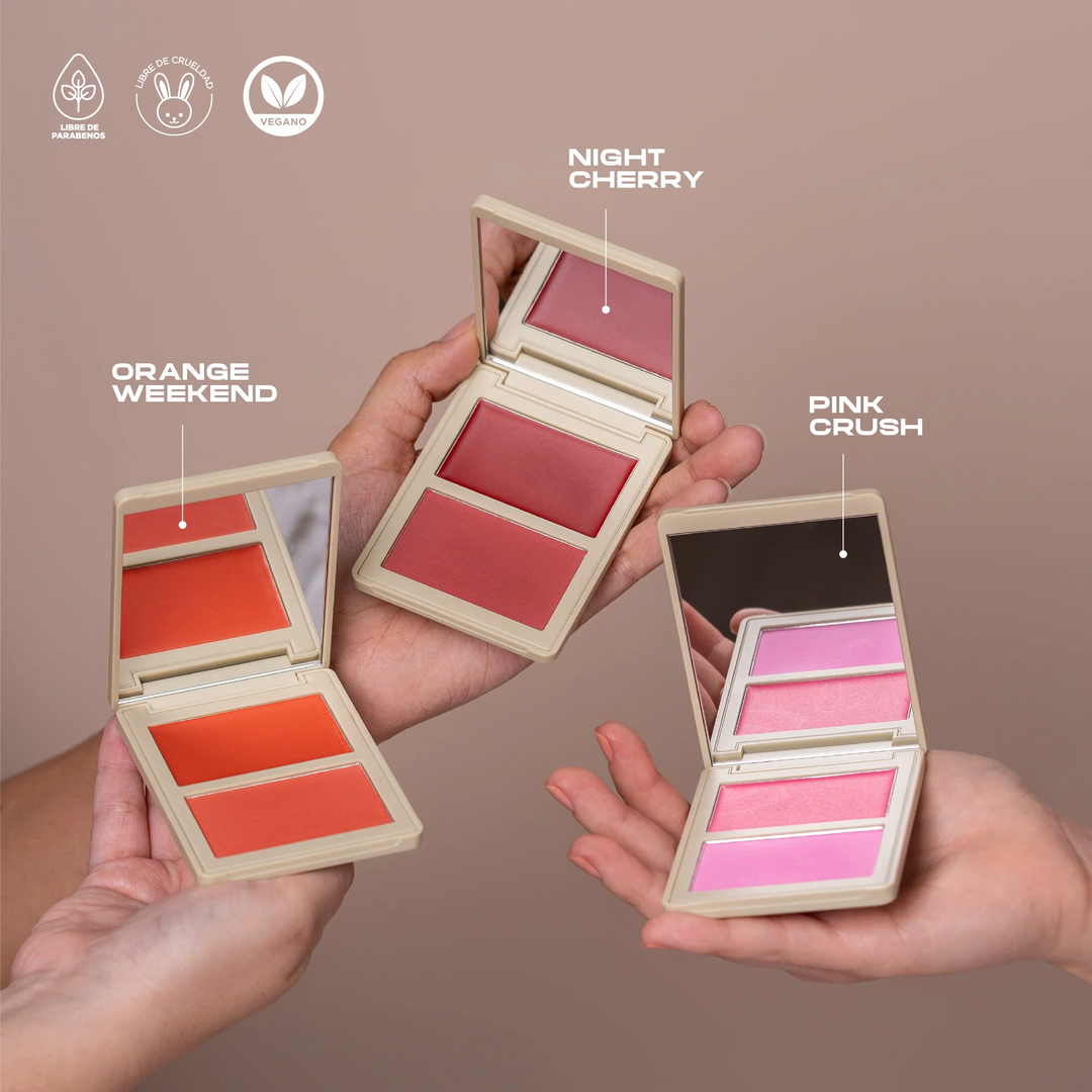 RUBOR EN DÚO ALLURE CREMA Y POLVO COMPACTO | ATENEA