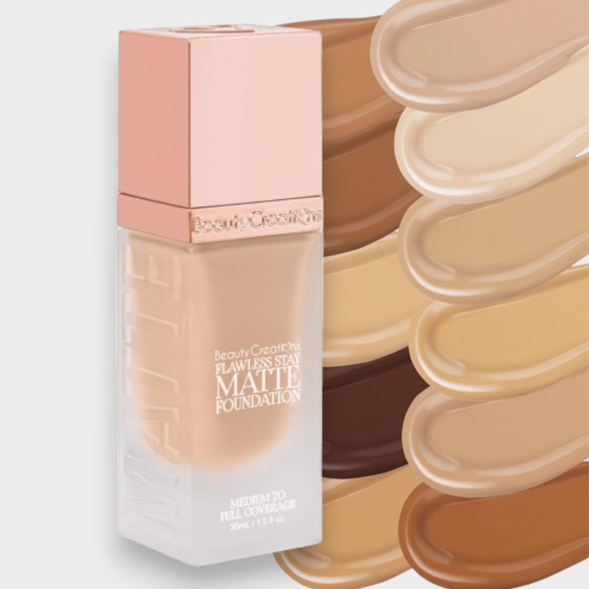 FLAWLESS STAY MATTE - BASE LIQUIDA MATTE | BEAUTY CREATIONS