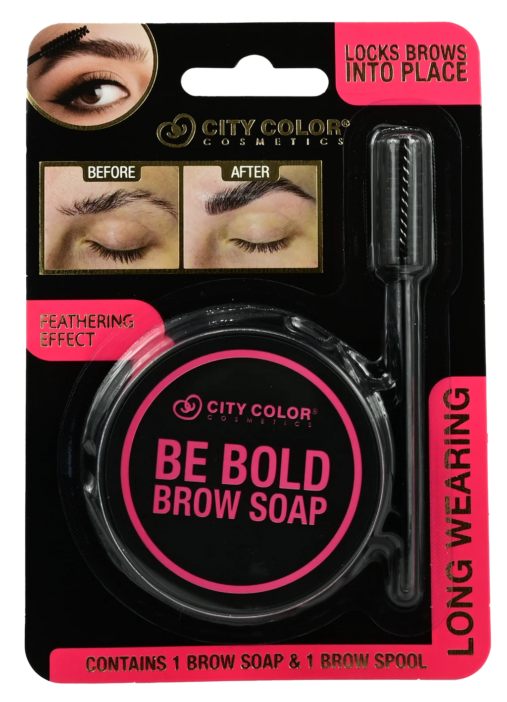 JABON PARA CEJAS BE BOLD BROW SOAP DISPLAY  | CITY COLOR