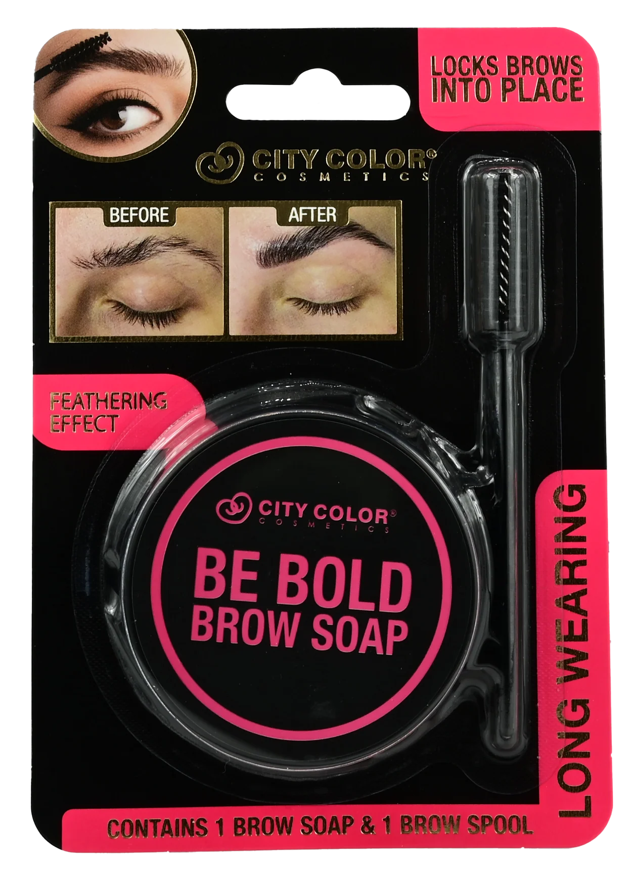 JABON PARA CEJAS BE BOLD BROW SOAP DISPLAY  | CITY COLOR
