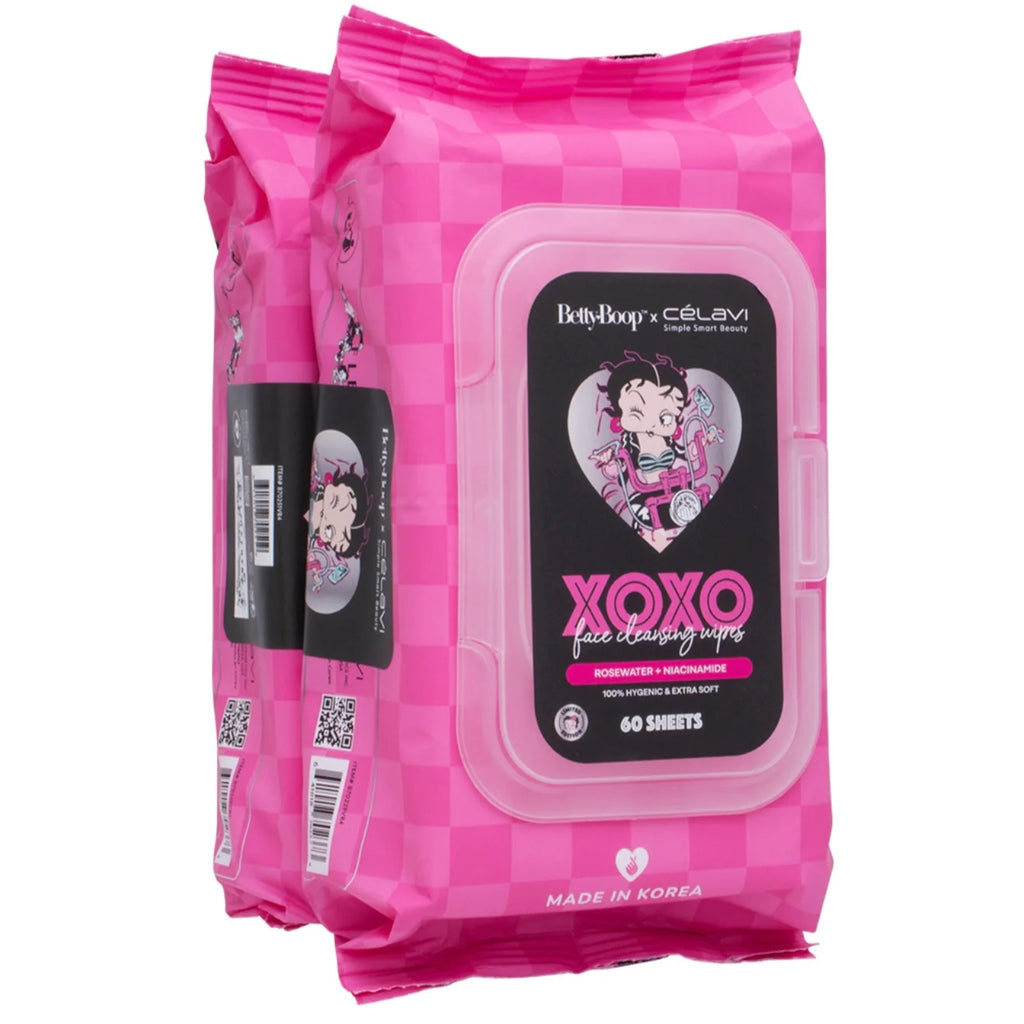 XOXO Makeup Remover Wipes 2 Pack | CELAVI