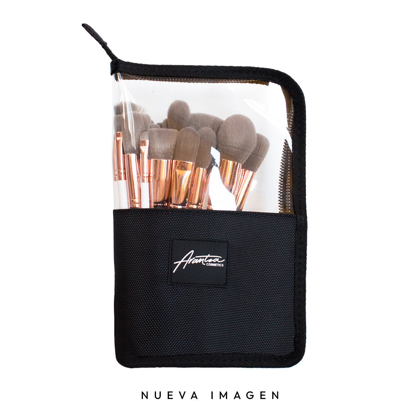 MAJESTIC WHITE Pro Brush Set 24 Brochas| Arantza Cosmetics