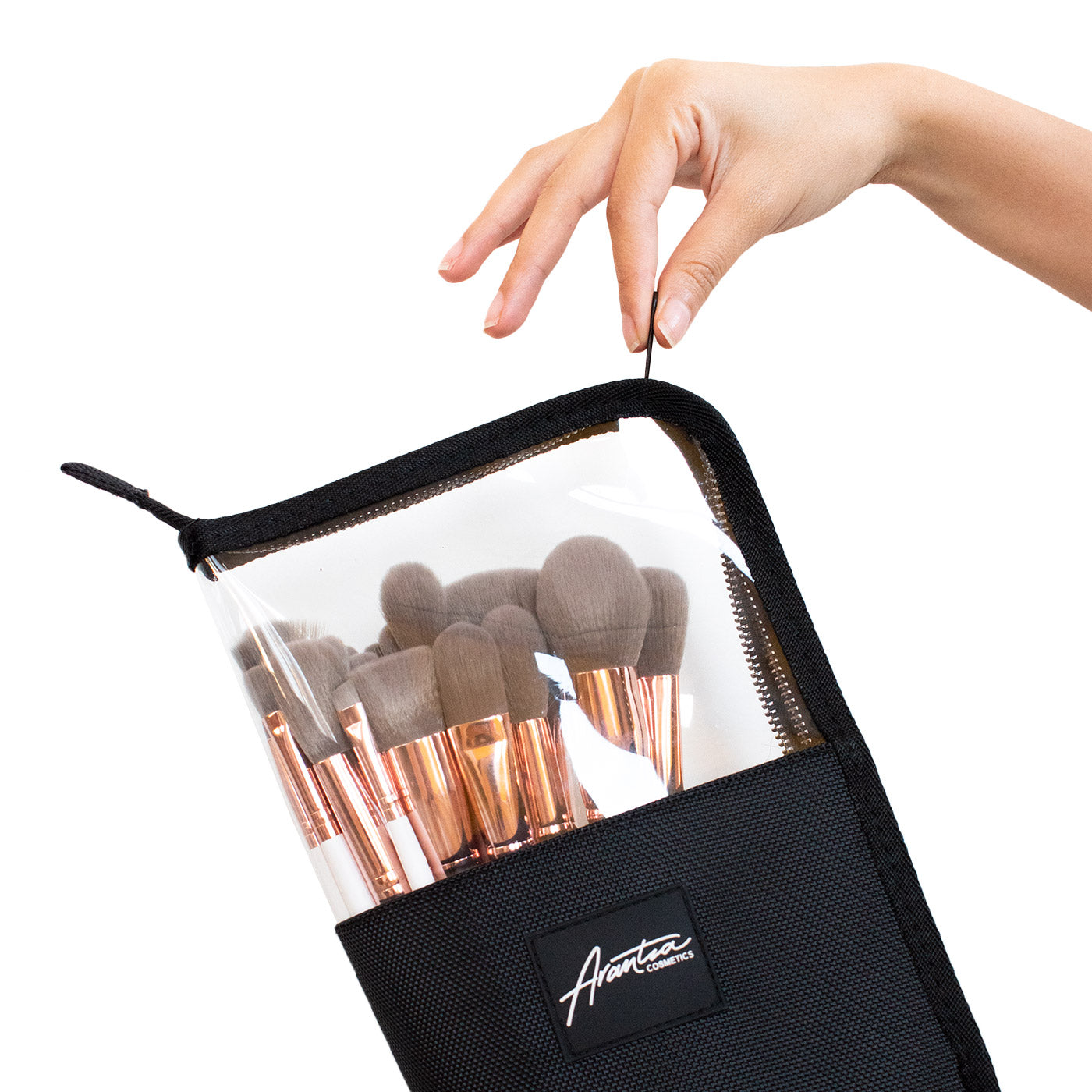 MAJESTIC WHITE Pro Brush Set 24 Brochas| Arantza Cosmetics
