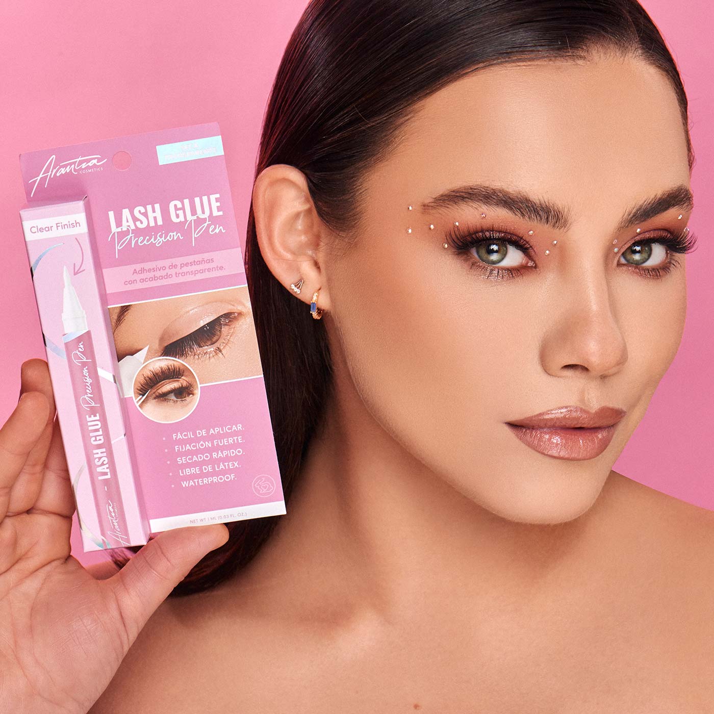 PRECISION PEN Adhesivo de Pestañas - Transparente | Arantza Cosmetics