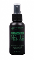 Oil Control Matte Setting Spray - City colors