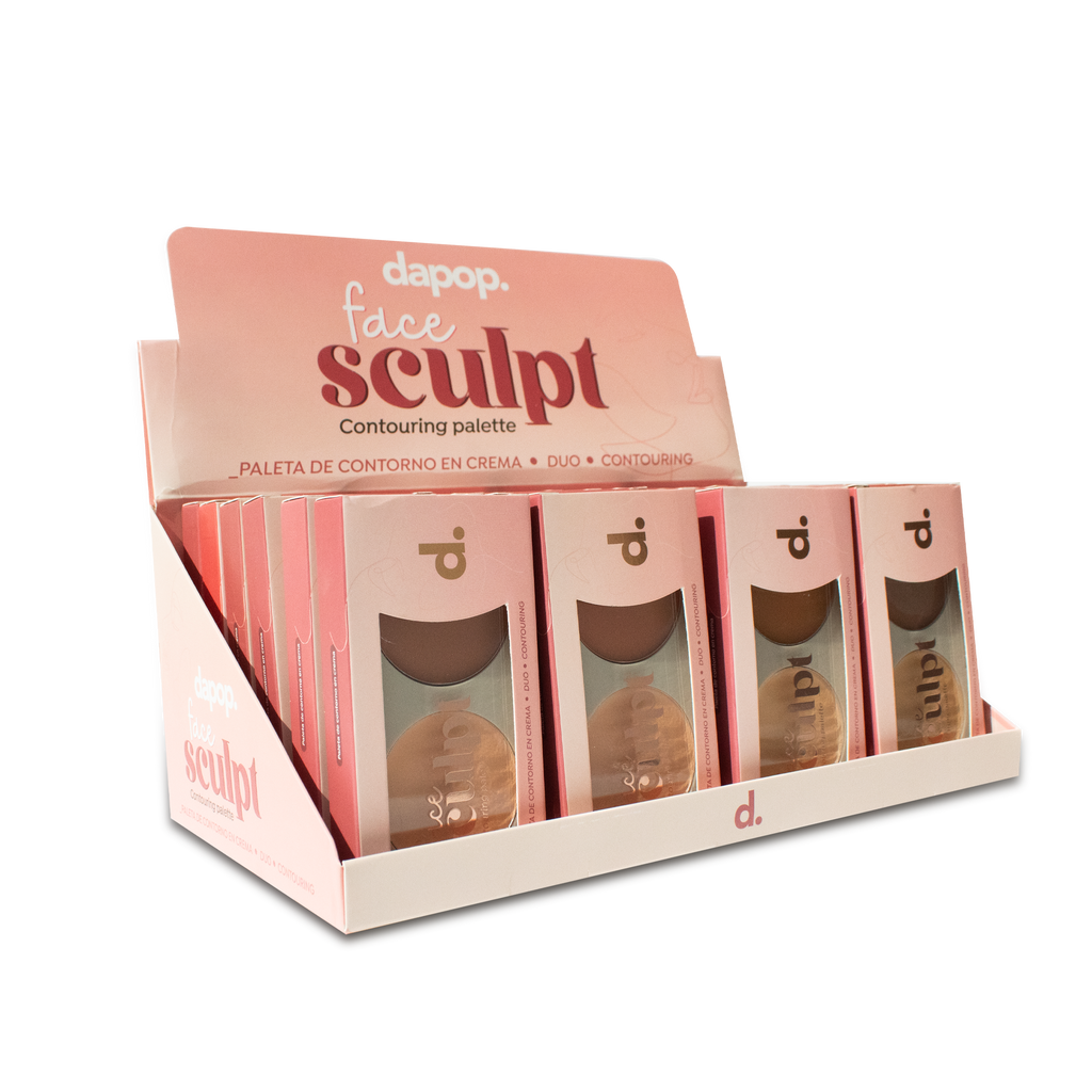 Face sculpt Display | DAPOP