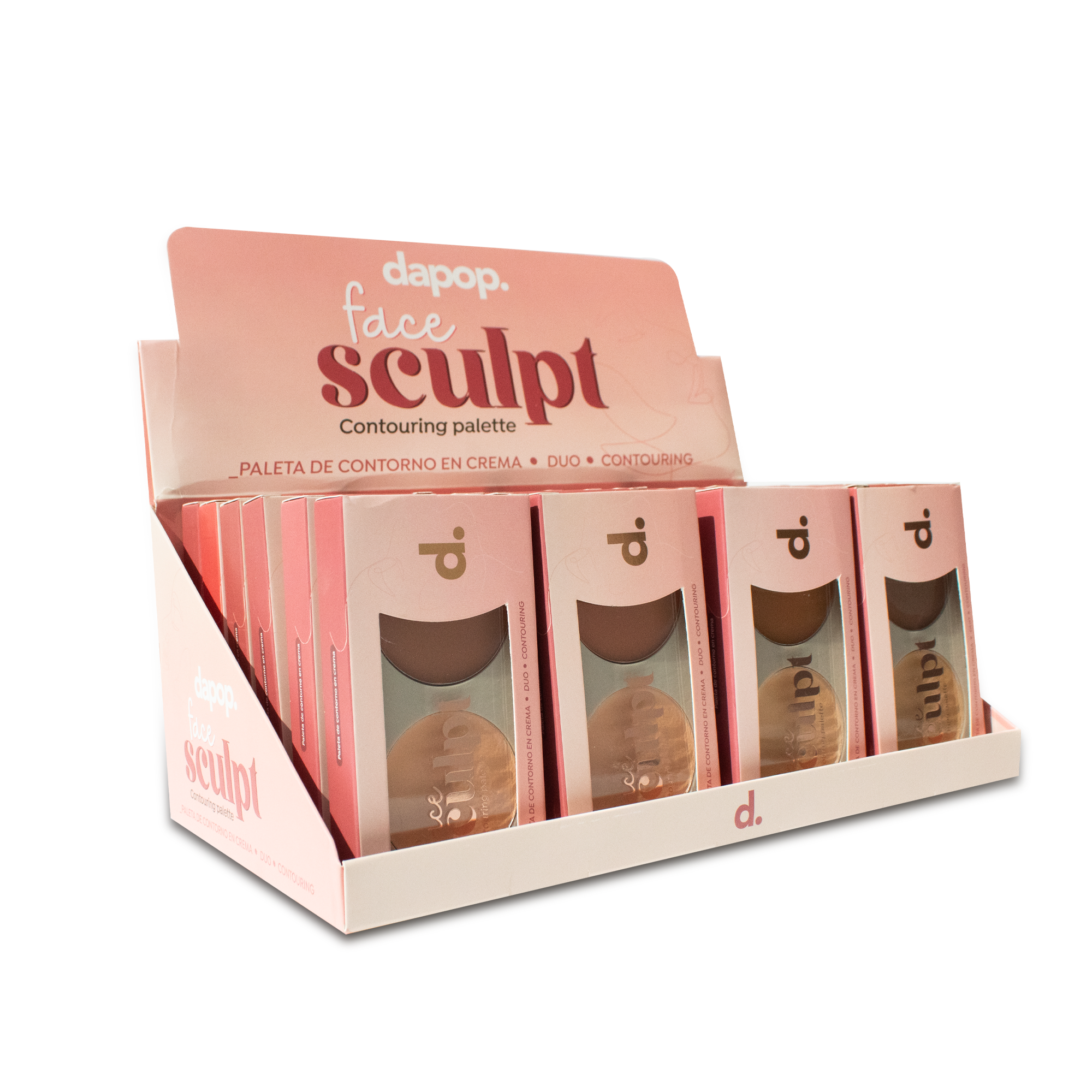 Face sculpt Display | DAPOP
