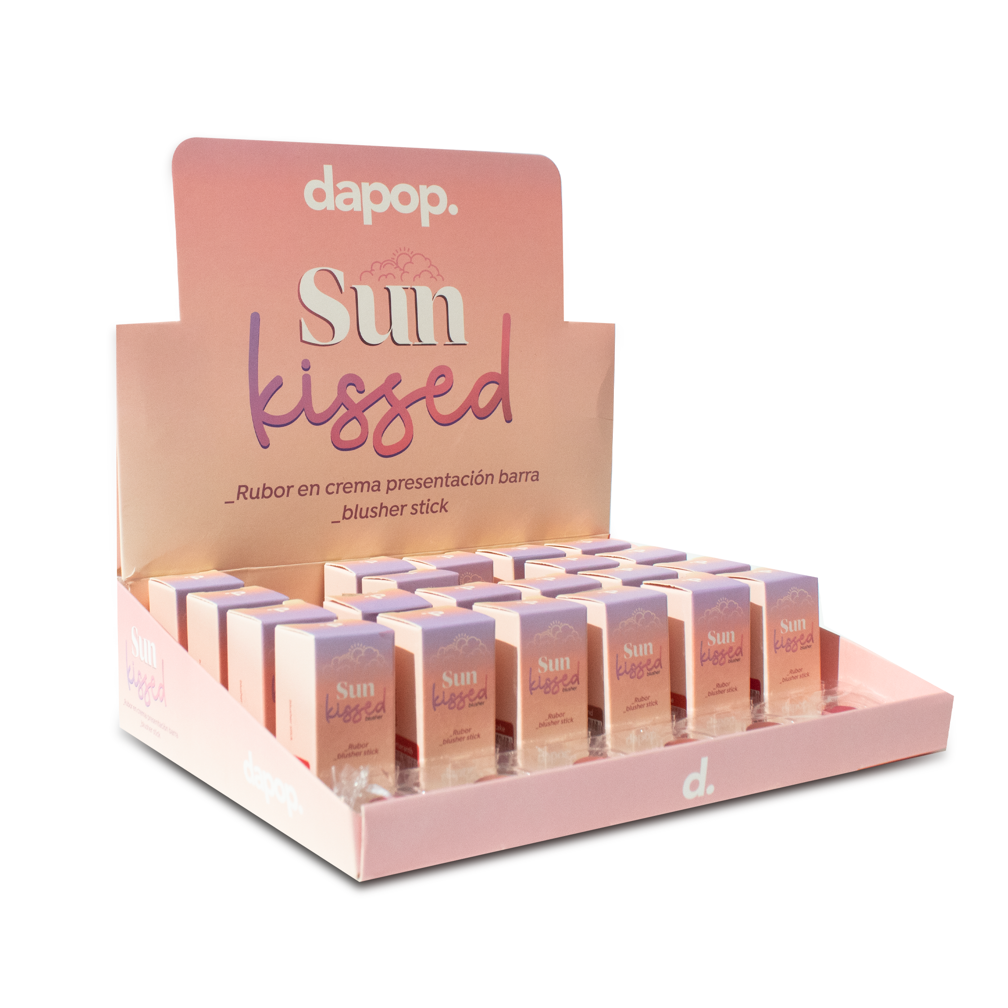 Sun kissed rubor Display | DAPOP