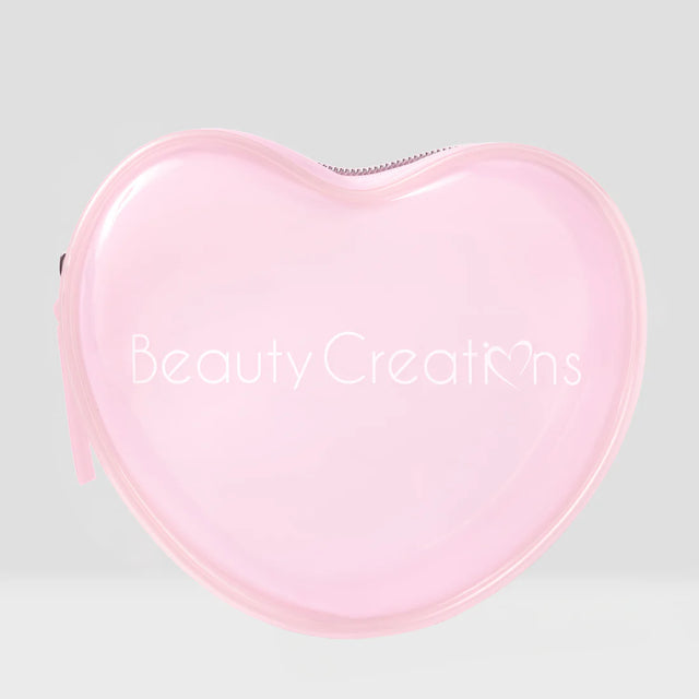 PINK HEART BAG - BOLSA EN FORMA DE CORAZON - BEAUTY CREATIONS