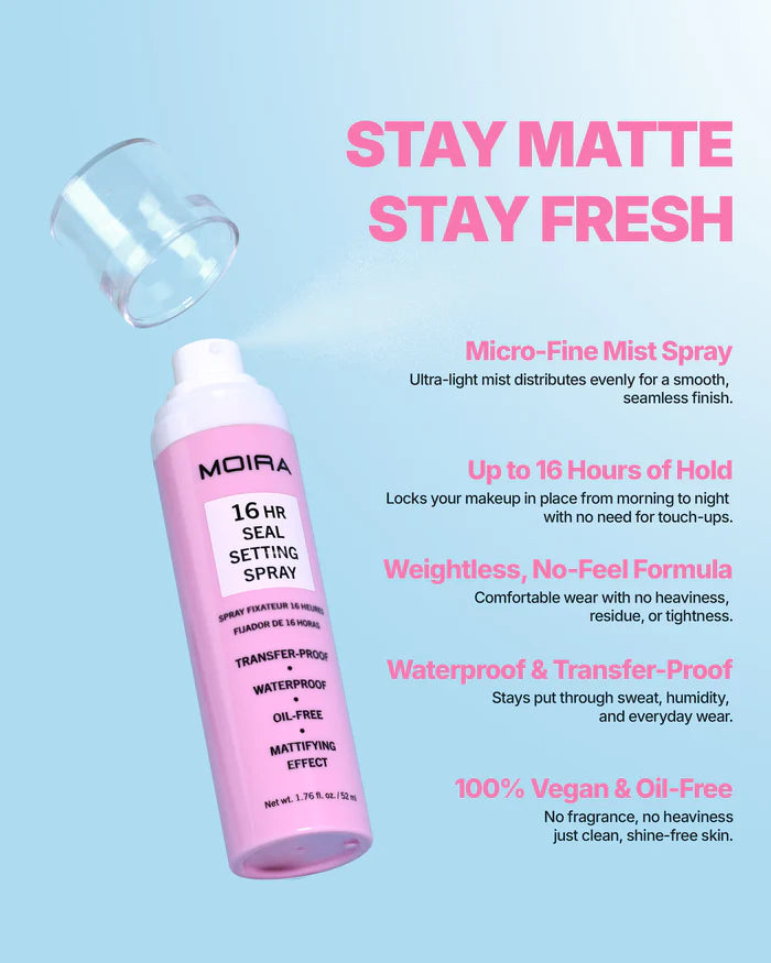 16HR SEAL SETTING SPRAY - MOIRA