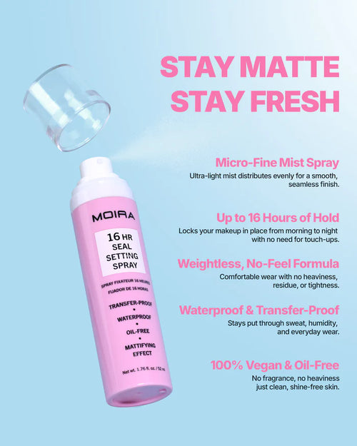 16HR SEAL SETTING SPRAY - MOIRA