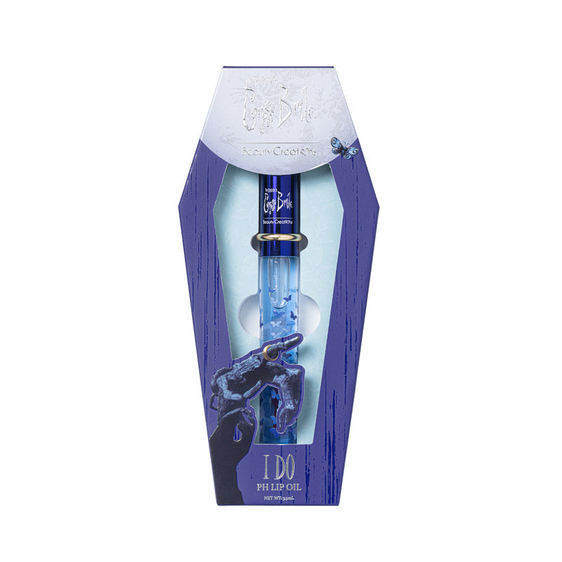 ***PREORDEN*** Tim Burton's Corpse Bride x Beauty Creations "I Do: Vows" Aceite de Labios pH | Beauty Creations