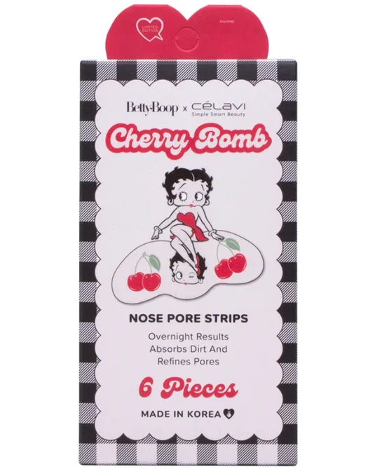 BETTY BOOP CHERRY BOMB NOSE STRIPS | CELAVI