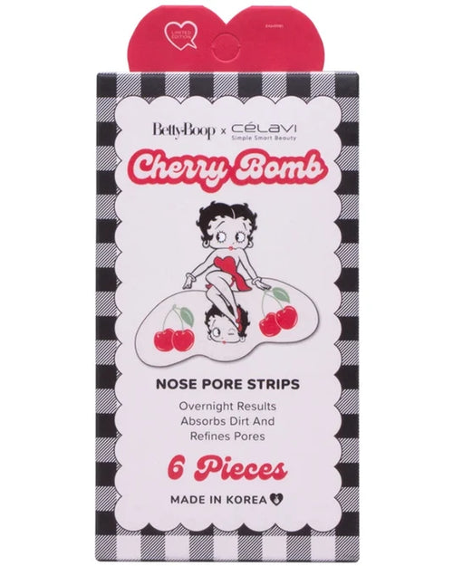 BETTY BOOP CHERRY BOMB NOSE STRIPS | CELAVI