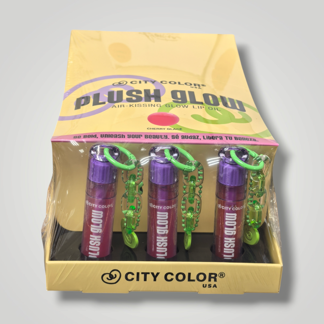 Plush Glow Lip Oil Display | City Color