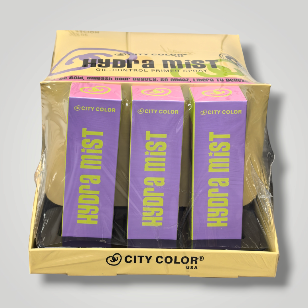 Hydra Mist Oil-Control Primer Spray Display | City Color