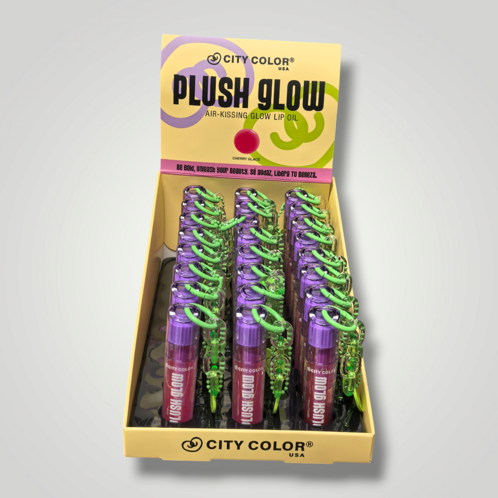 Plush Glow Lip Oil Display | City Color