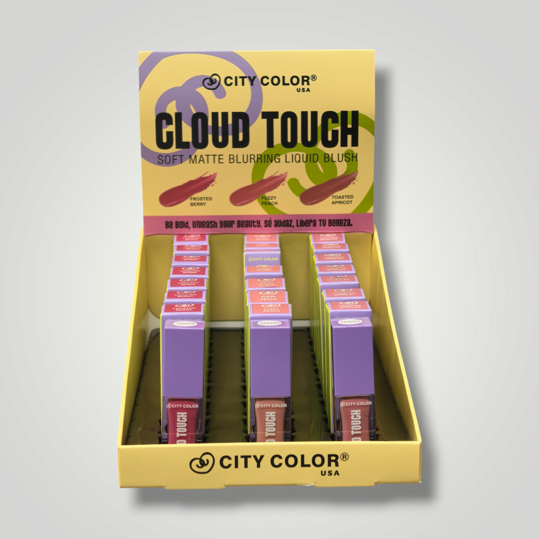 Cloud Touch Liquid Blush - Rubor Líquido Display | City Color