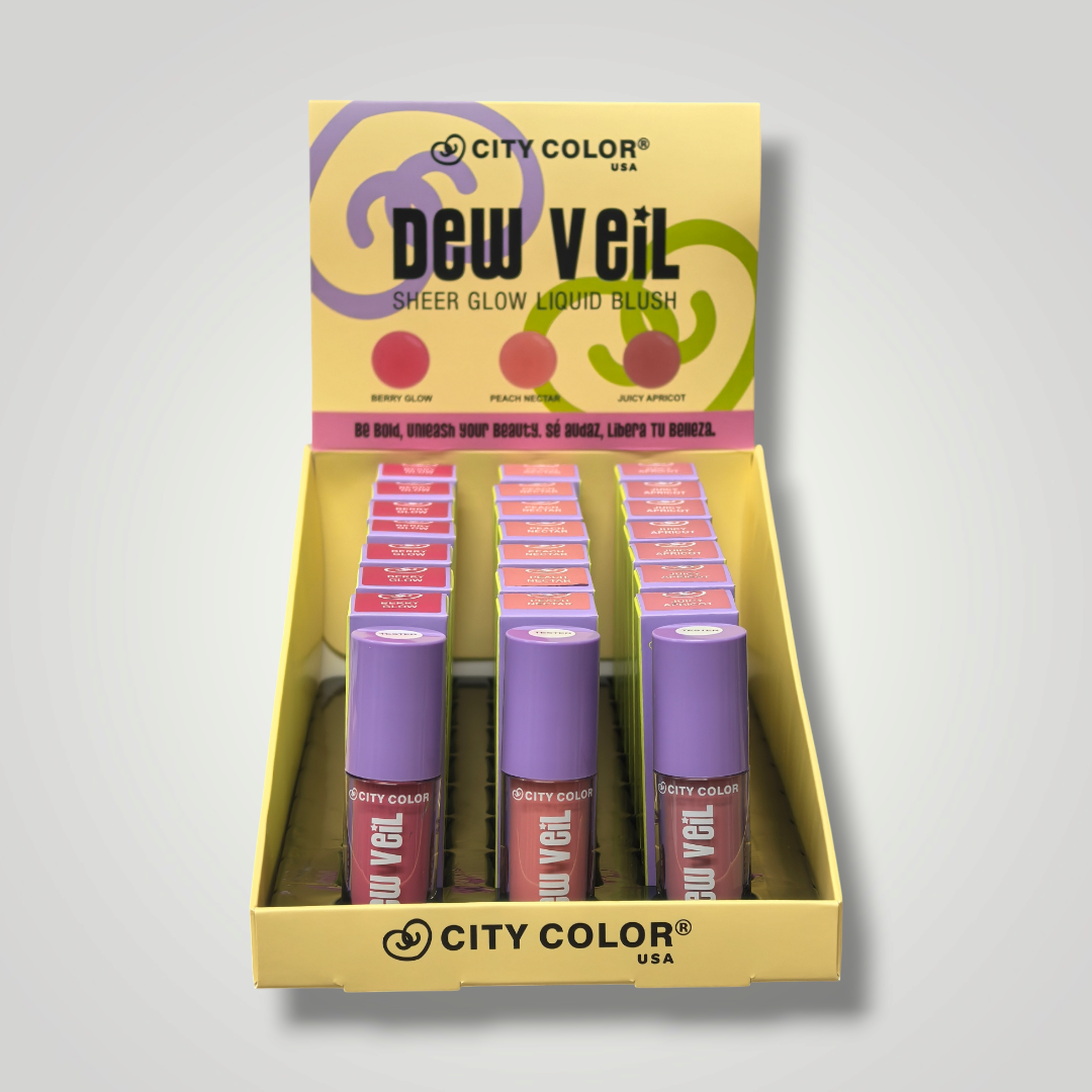Dew Veil Liquid Blush - Rubor Líquido Display | City Color