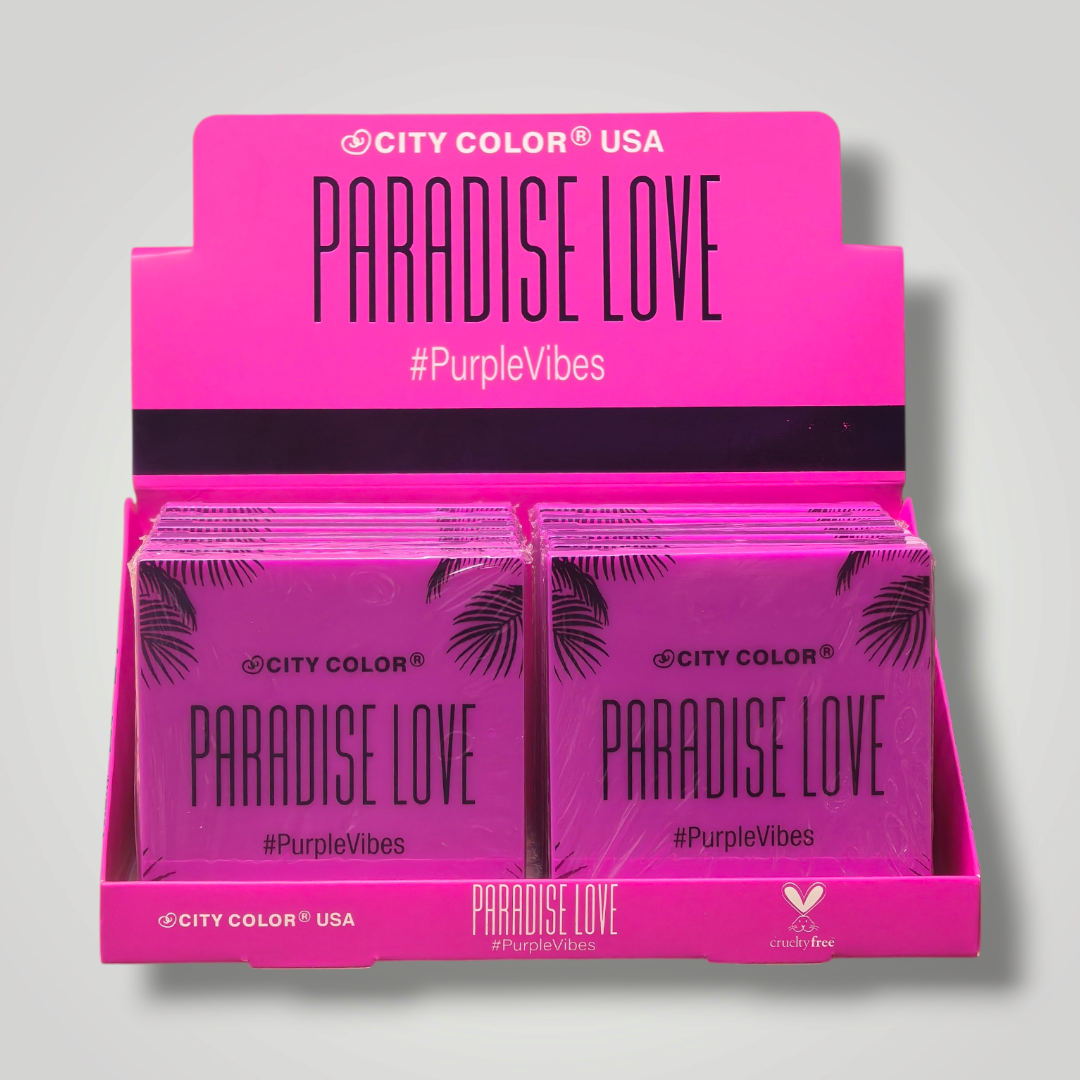 Purplevibes - Paleta Paradise Love Display| City Color