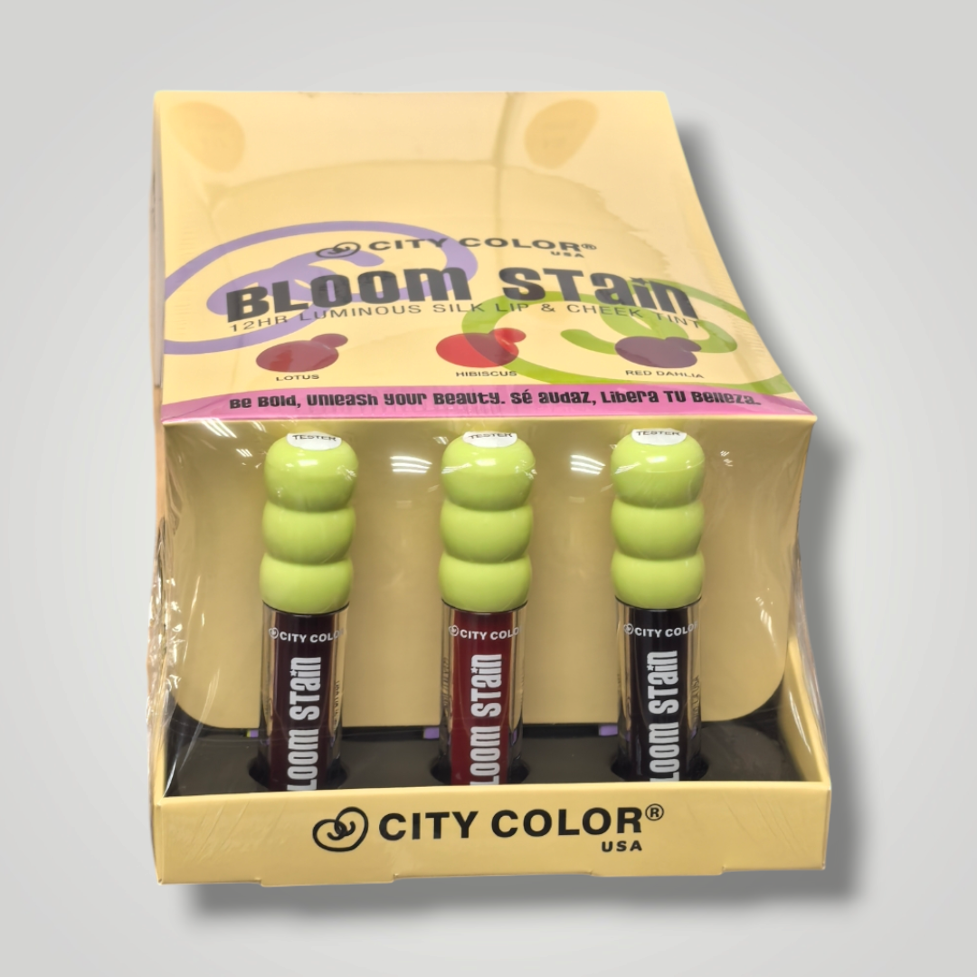 Bloom Stain Lip And Cheek Tint Display | City Color