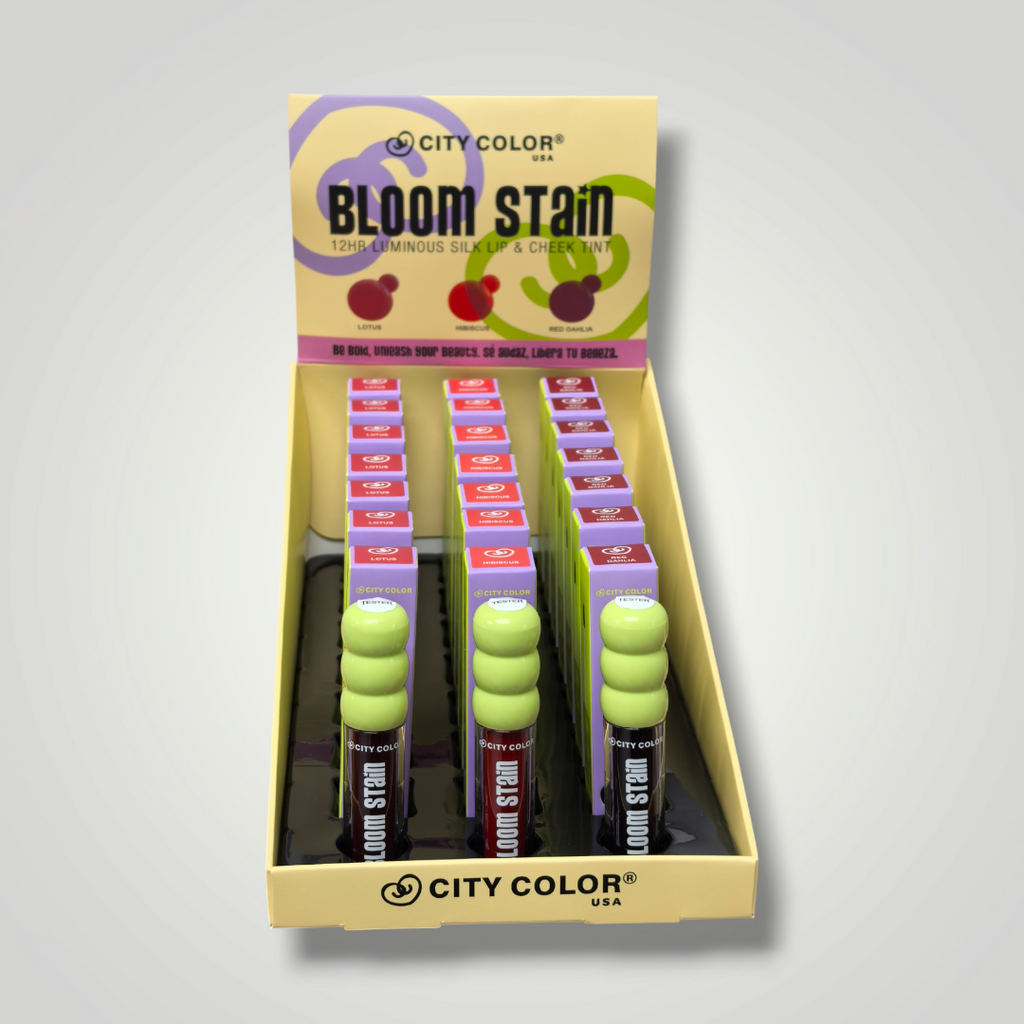 Bloom Stain Lip And Cheek Tint Display | City Color