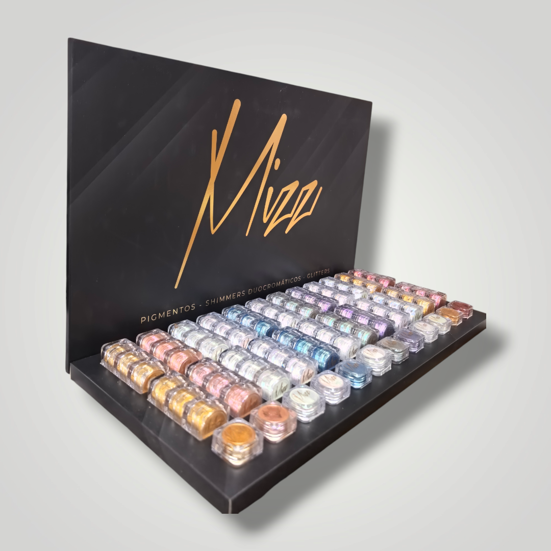 EXHIBIDOR CON PIGMENTOS | MIZZ