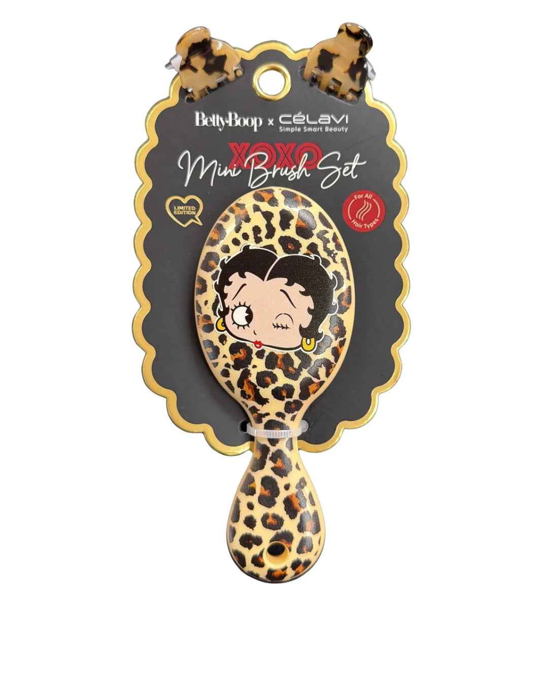 Betty Boop – Mini Cepillo para Cabello | CELAVI