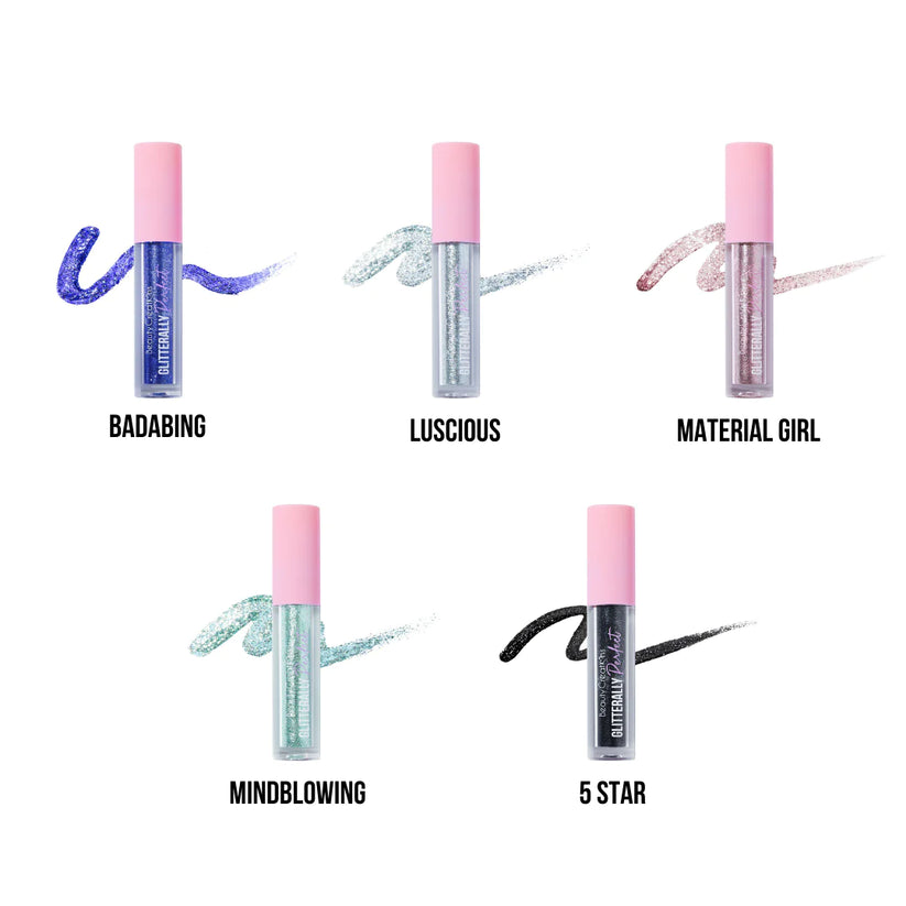 Glitterally Perfect 5pc Set - Delineador Glitter  | Beauty Creations
