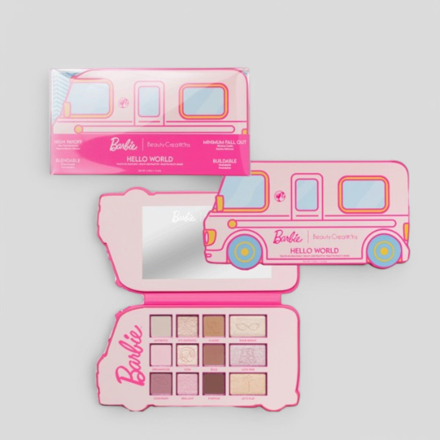 Hello World MultiUse- Paleta multiusos Barbie x Beauty Creations | Beauty Creations