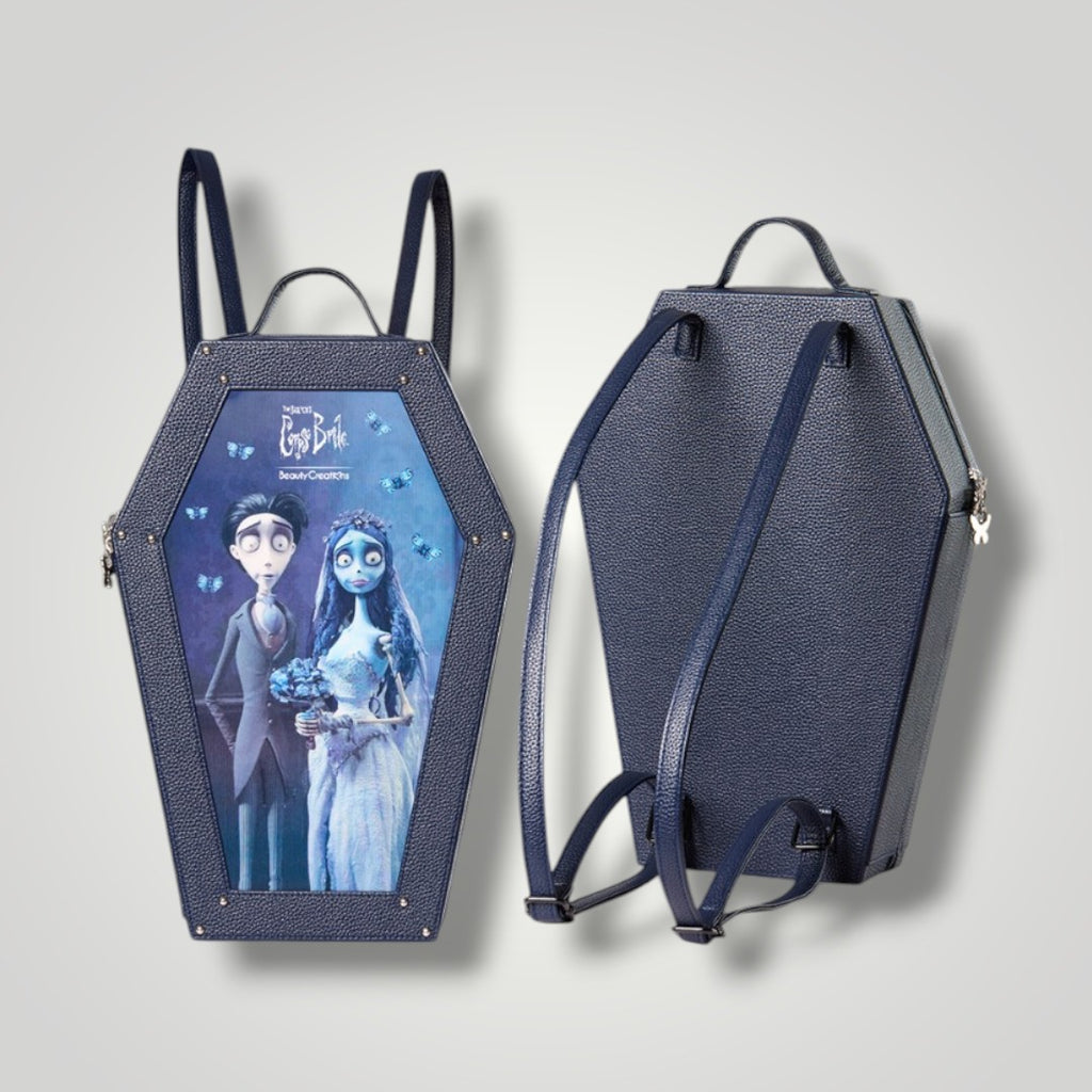 Tim Burton's Corpse Bride X Beauty Creations - Bolsa De Ataúd - Coffin Bag