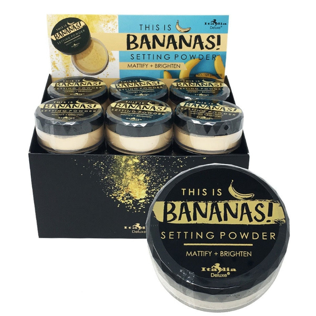 BANANA SETTING POWDER - Polvo Banana | ITALIA DELUXE