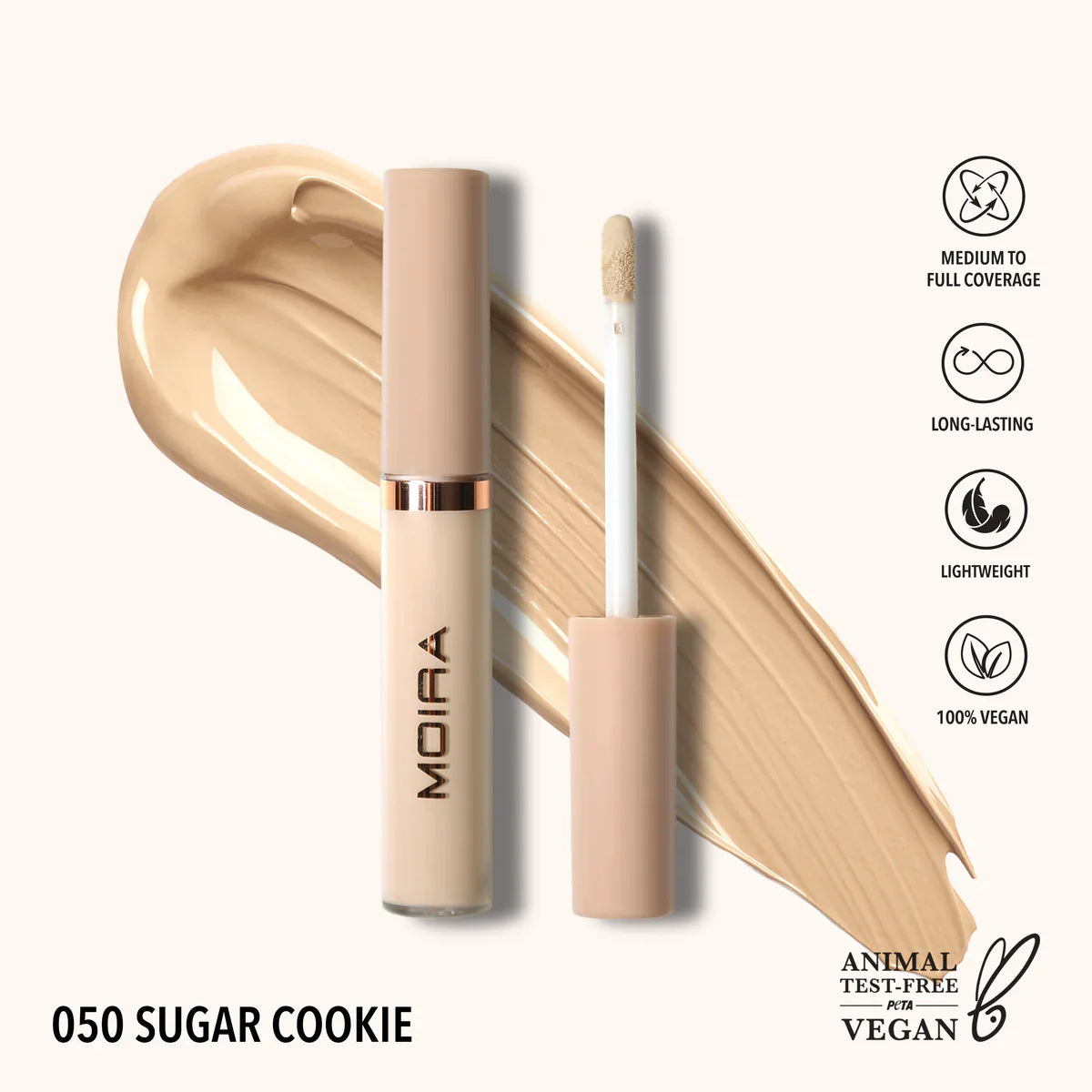 LAVISH CREAMY CONCEALER - MOIRA