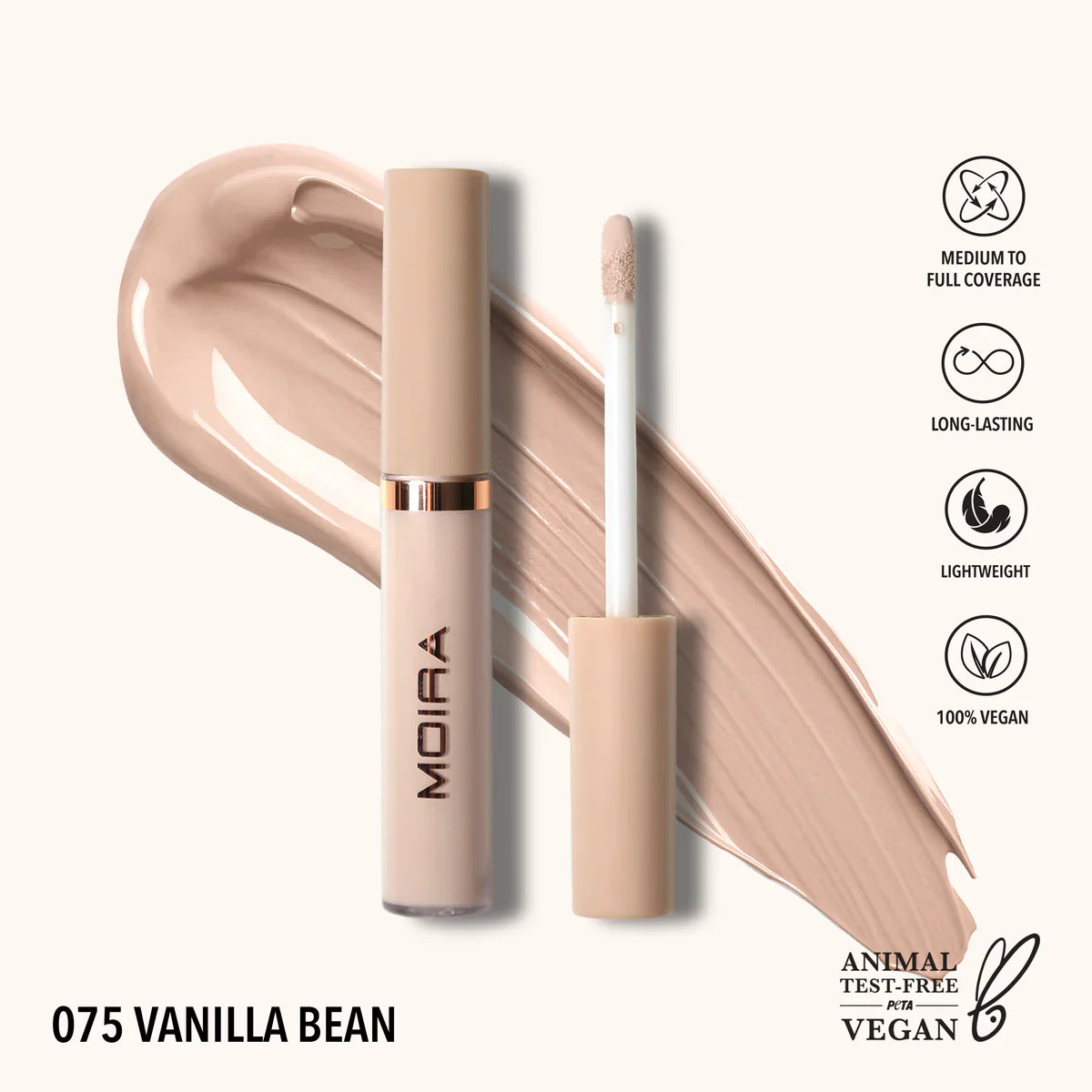 LAVISH CREAMY CONCEALER - MOIRA