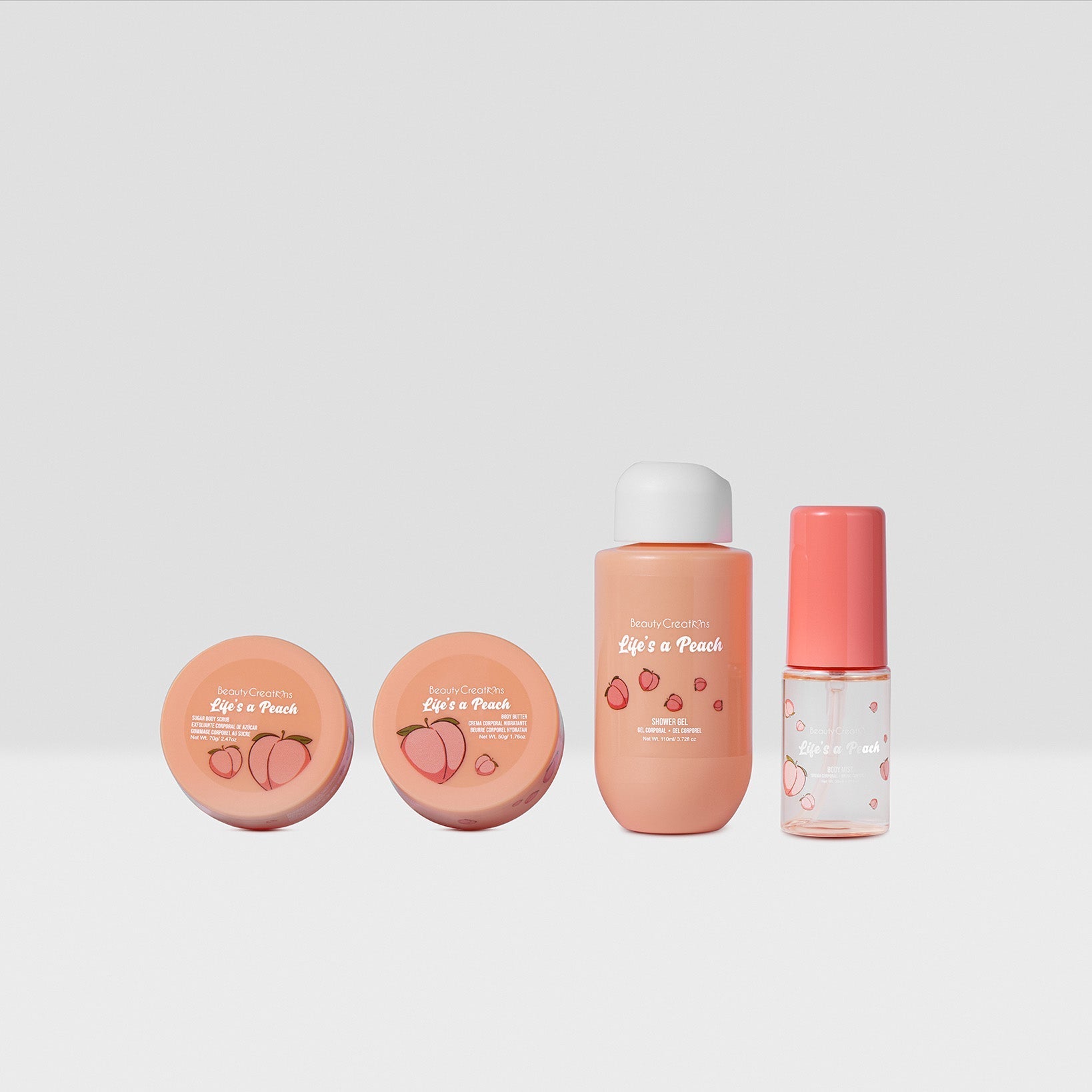 Sweet Dose - Mini Set Cuidado Del Cuerpo De Viaje Fruity - Beauty Creations