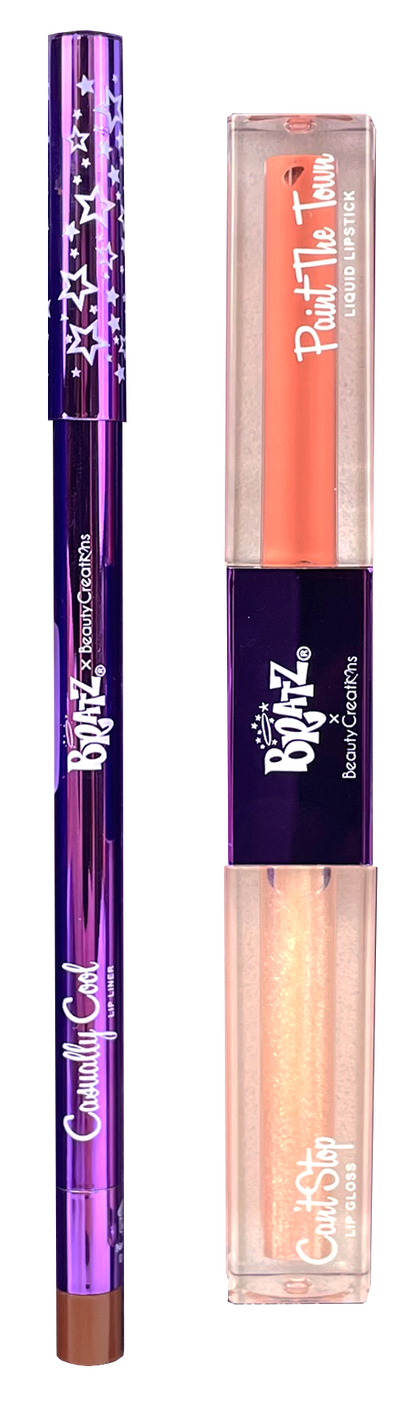 Beauty Creations x Bratz Girls Nite Out "Kiss N' Makeup" Lip Plumping Duo