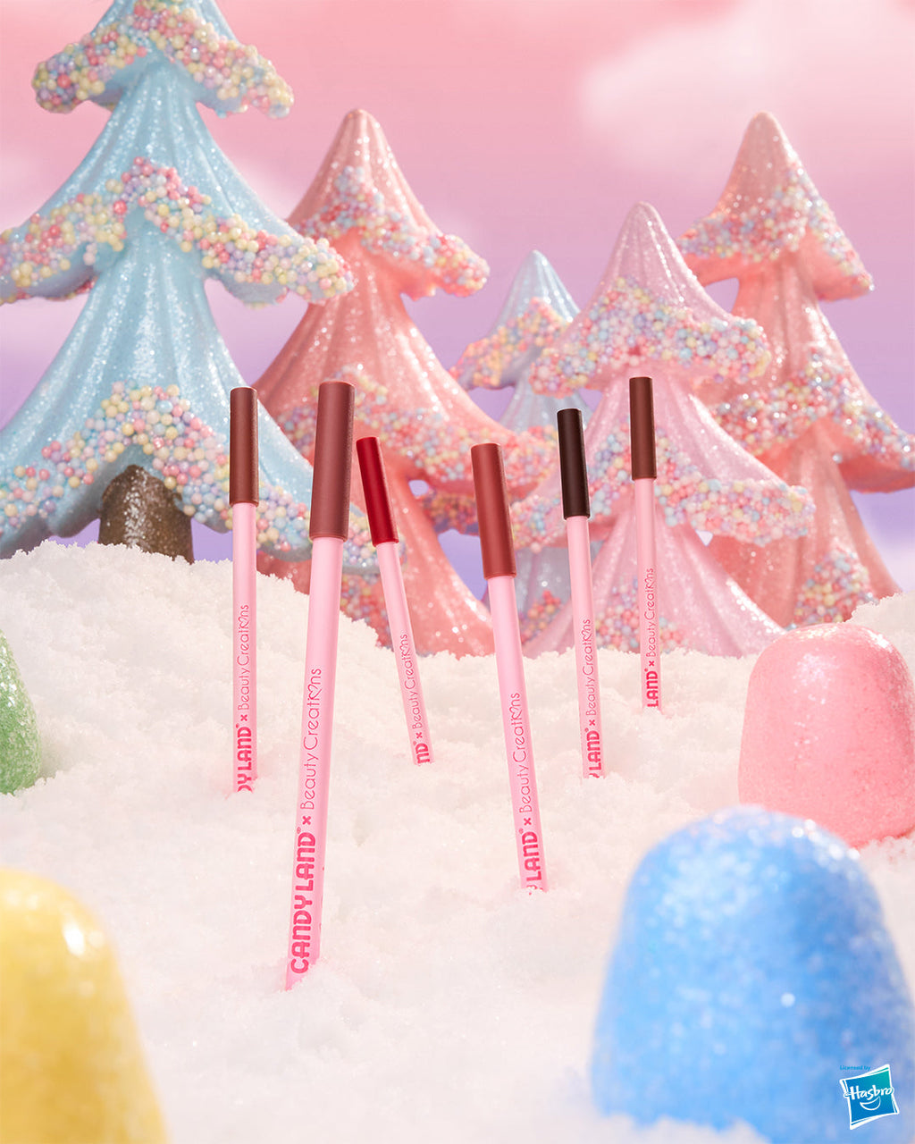 SWEET TOOTH WOODEN LIP PENCIL SET 6PC - Candyland x Beauty Creations