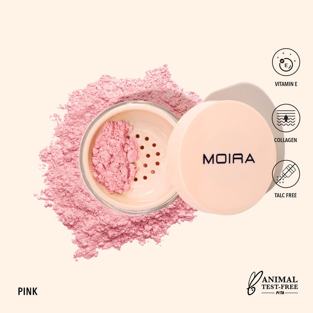 Loose Setting Powder  Pink - MOIRA COSMETICS