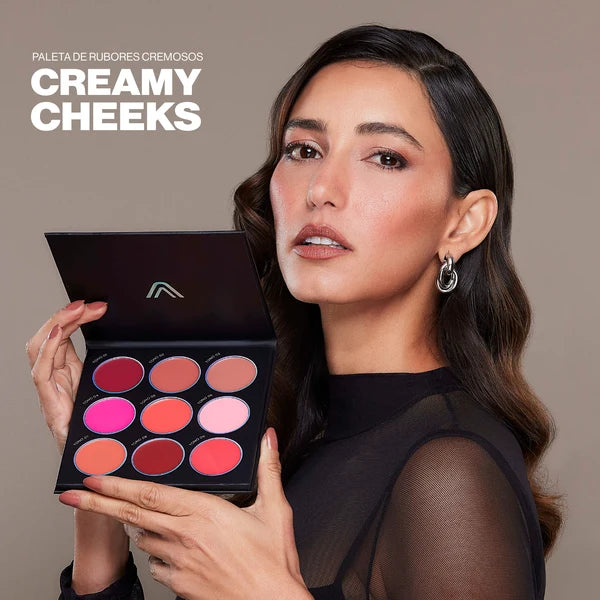 PALETA CREAMY CHEEKS - MAKEUP EXPERT - ATENEA
