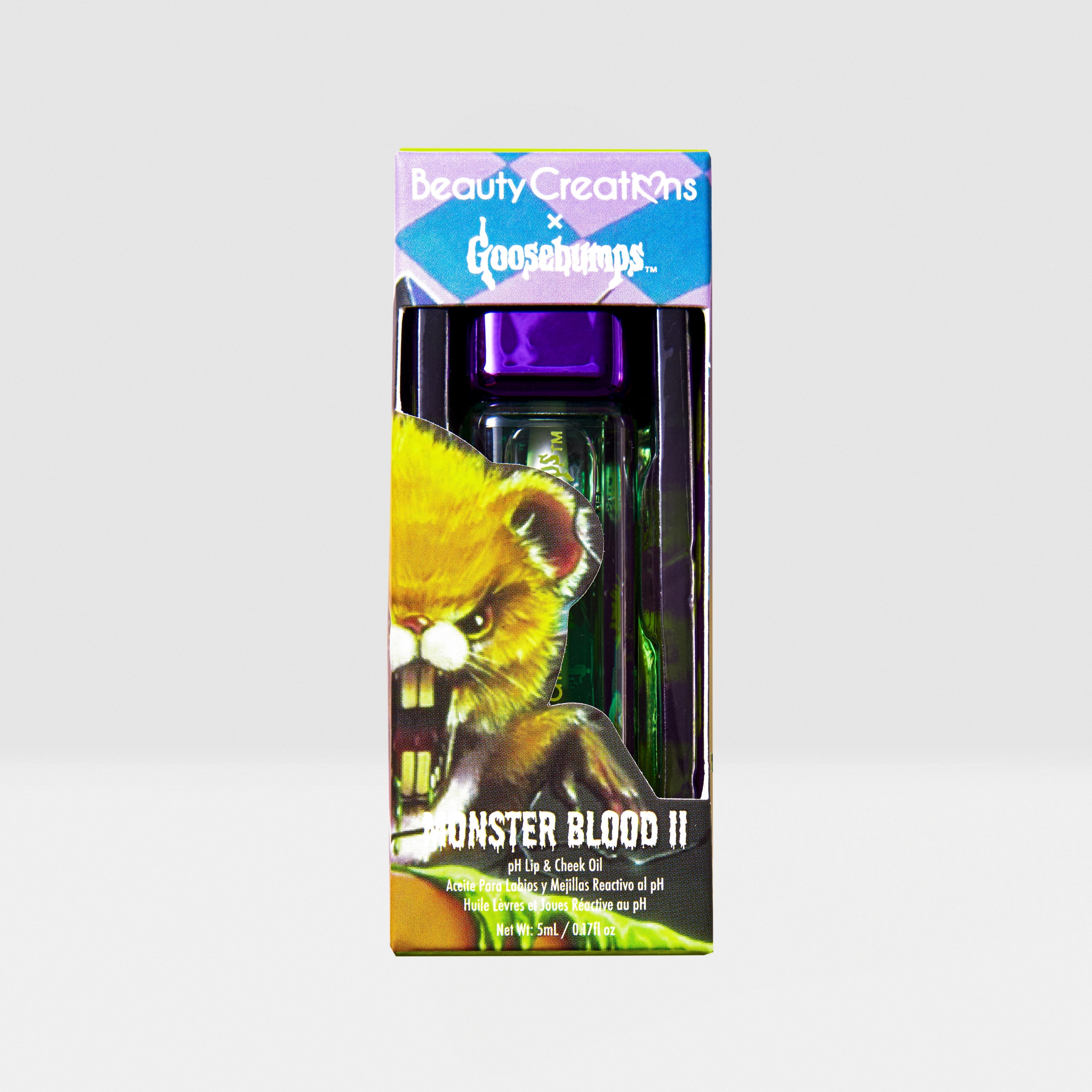 ***PREORDEN*** Aceite para labios y mejillas Goosebumps Monster Blood II con pH neutro | Beauty Creations