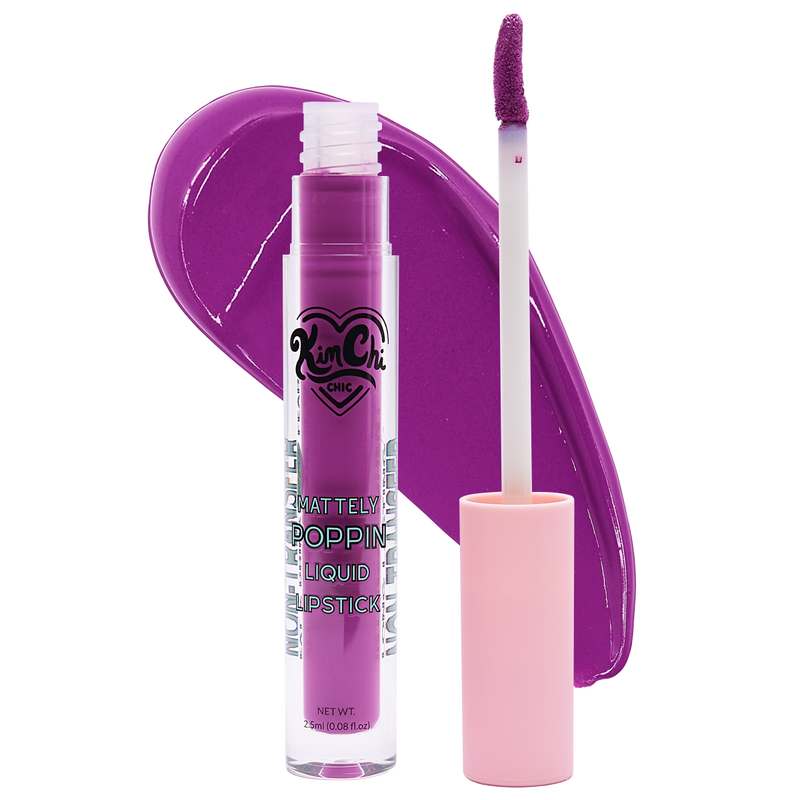 MATTELY POPPIN LIQUID LIPSTICK - LABIAL LIQUIDO | KIMCHI CHIC