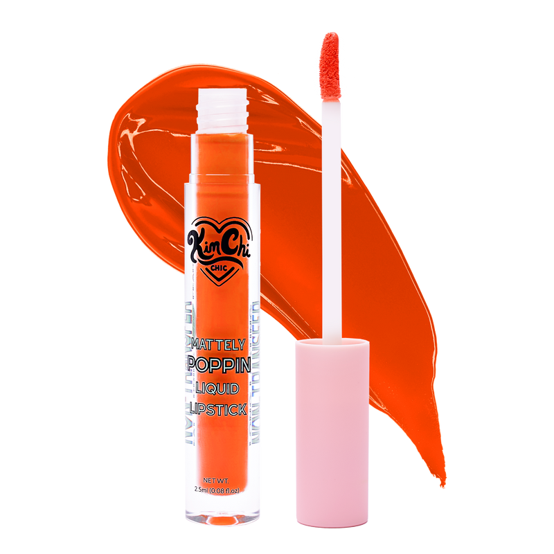 MATTELY POPPIN LIQUID LIPSTICK - LABIAL LIQUIDO | KIMCHI CHIC